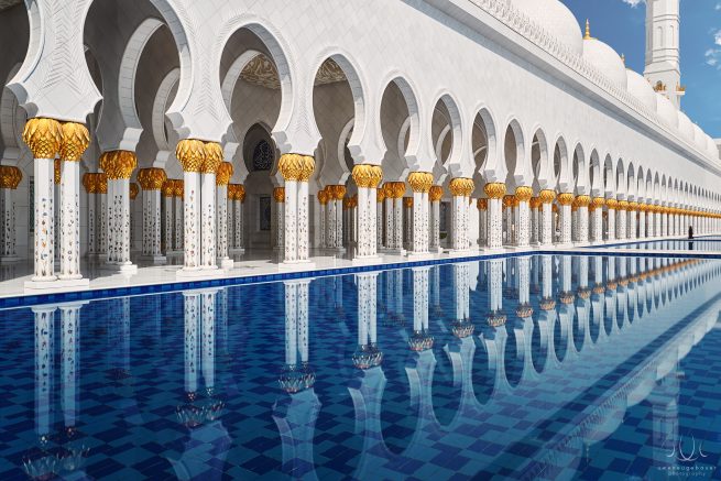 Uwe Neugebauer: Geometric Solitude [Abu Dhabi, UAE]